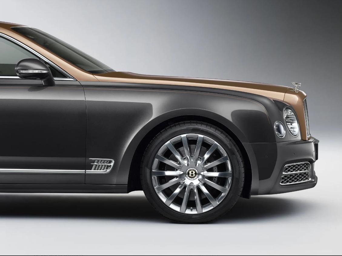 Centenary Gold Bentley Mulsanne